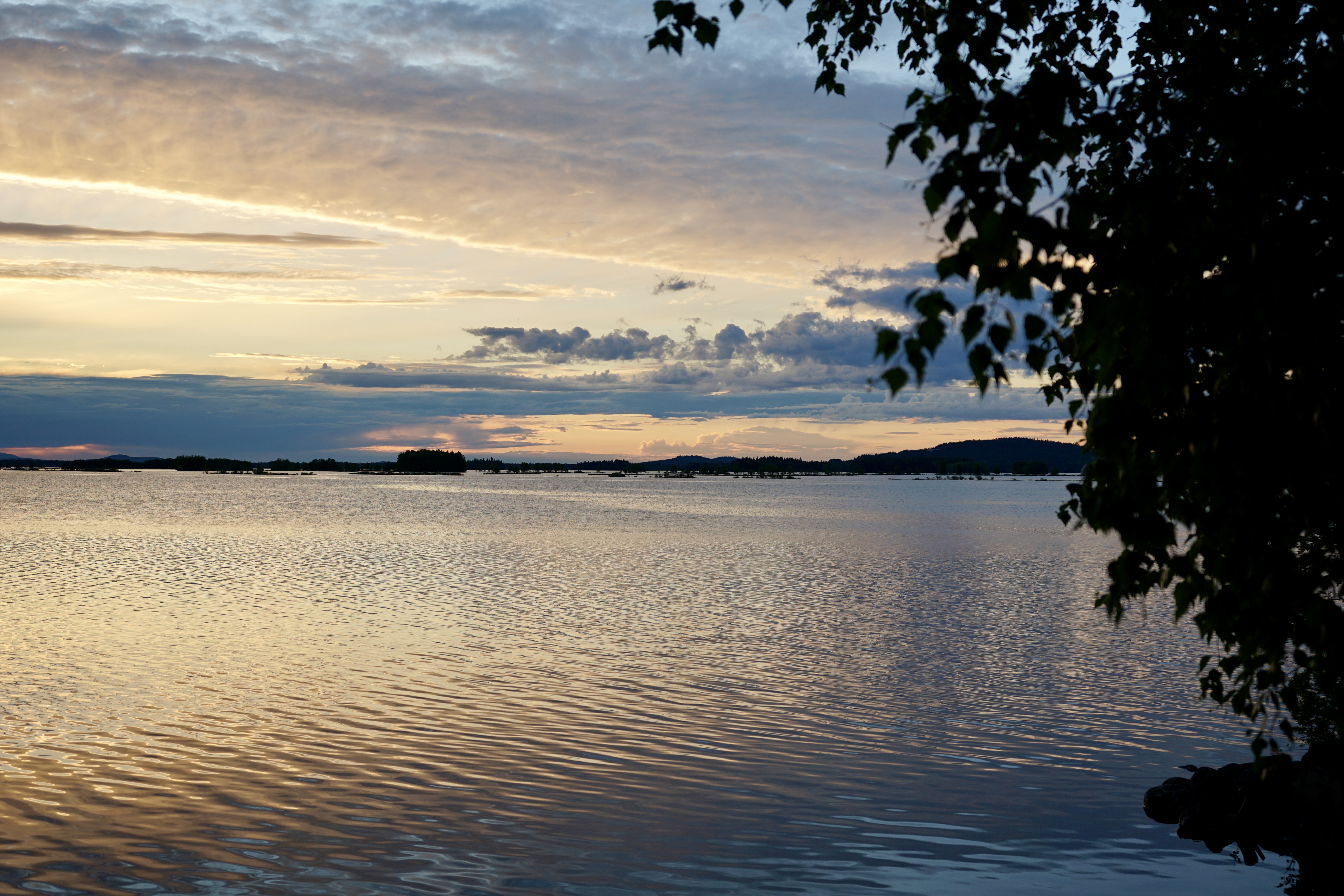 Kesäistä Kemijärven selkää